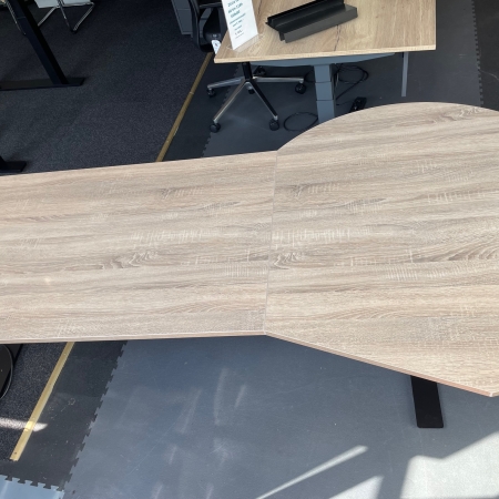 Bureaus en Tafels - Zit-sta tafel met vergaderdruppel