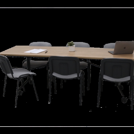 Bureaus en Tafels - Grote verrijdbare klaptafel