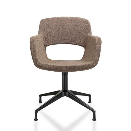 Stoelen - Vergaderstoel Bouclé