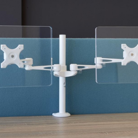 Accessoires - Monitorarm dubbel groot