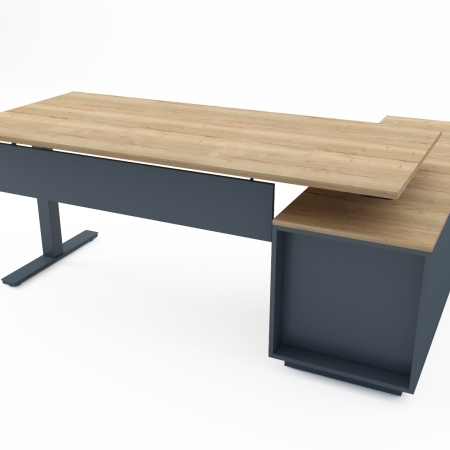 Bureaus en Tafels - Directieset Cube zit/sta