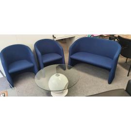Blauw setje - Stoelen