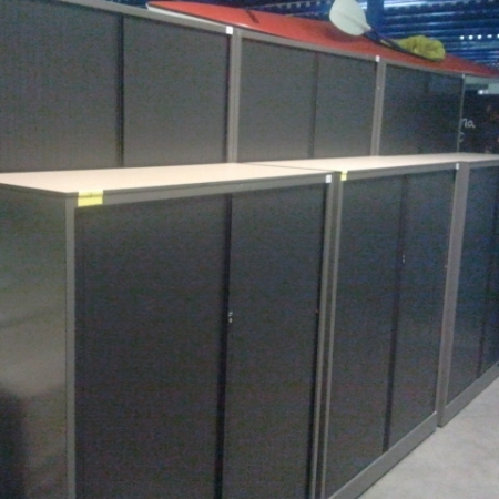 Tweedehands Kasten - Ahrend roldeurkasten