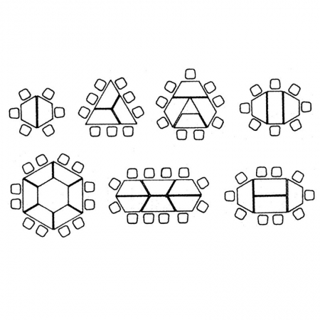 Bureaus en Tafels - Kantinetafels