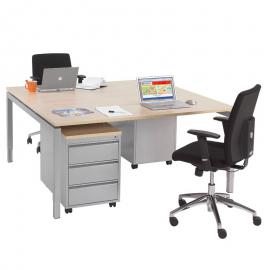 NOW! Dubbele werkplek - Bureaus en Tafels