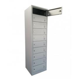 Laptopkast met stroom