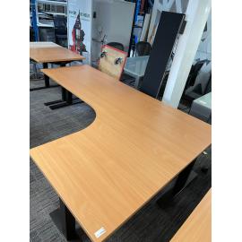 Elektrisch zit/sta hoekbureau - Bureaus en Tafels