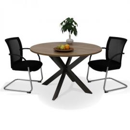 Ronde tafel met stervoet - Bureaus en Tafels