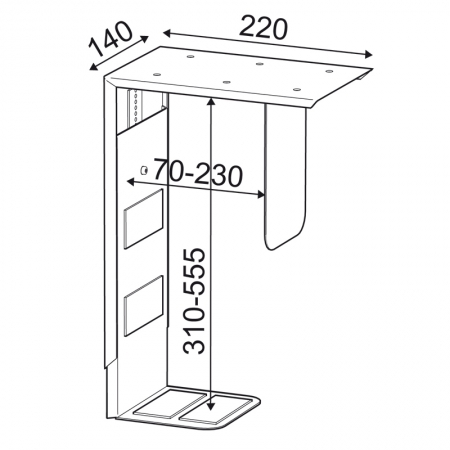 Accessoires - CPU Houder