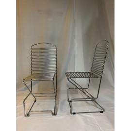 Metalen design stoel - Stoelen