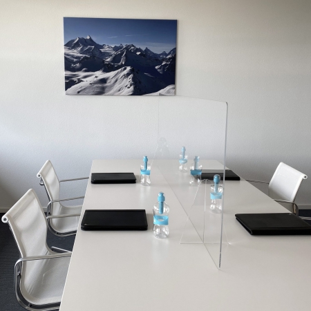 Accessoires - Plexiglas tafelscherm