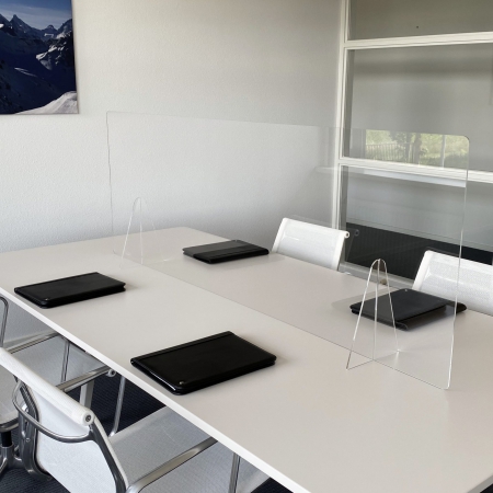 Accessoires - Plexiglas tafelscherm