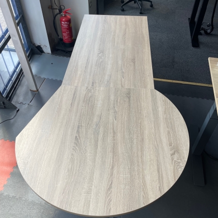 Bureaus en Tafels - Zit-sta tafel met vergaderdruppel