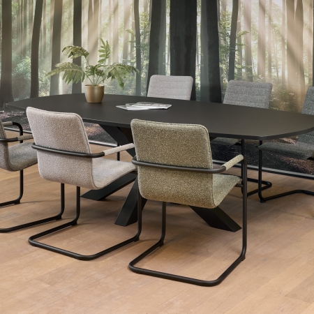 Bureaus en Tafels - Vergadertafel Deens Kruispoot