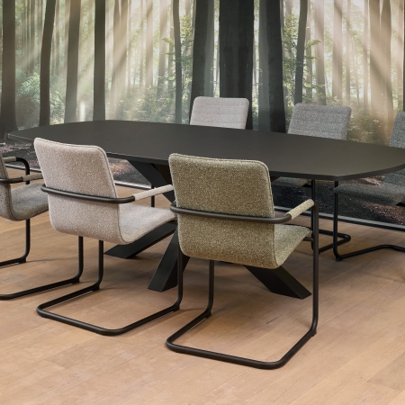 Bureaus en Tafels - Vergadertafel Deens Kruispoot