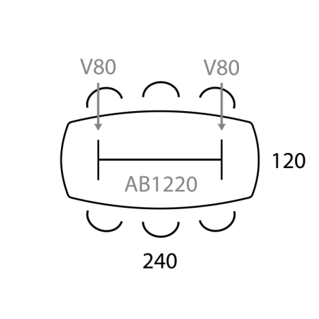 Bureaus en Tafels - Vergadertafel Deens