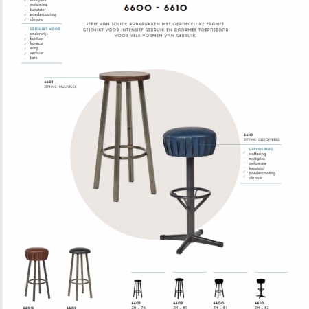 Stoelen - Barkruk