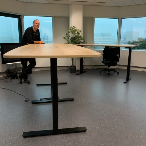 zit-sta vergadertafel Fotovakschool