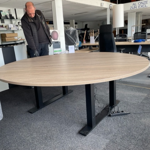 zit-sta tafel rond